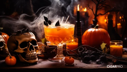 Коктейли и напитки на Хэллоуин