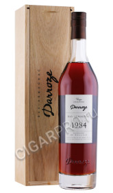 арманьяк darroze bas armagnac unique collection 1984 year 0.7л в деревянной упаковке