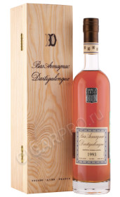 арманьяк vintage bas armagnac dartigalongue 1993 years 0.5л в деревянной упаковке