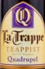 Этикетка Пиво Ла Трапп Квадрюпель 0.33л