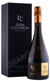 шампанское dom caudron mpc sublimite extra brut 0.75л в подарочной упаковке