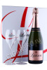 шампанское lanson rose label brut rose 2 glasses 0.75л
