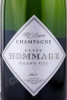 этикетка французское шампанское rl legras cuvee hommage grand cru 0.75л