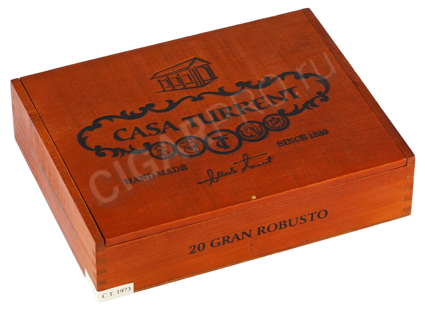 Коробка Сигар Casa Turrent 1973 Gran Robusto