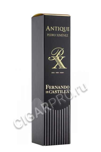 подарочная упаковка херес fernando de castilla antique pedro ximenez sherry 0.5л