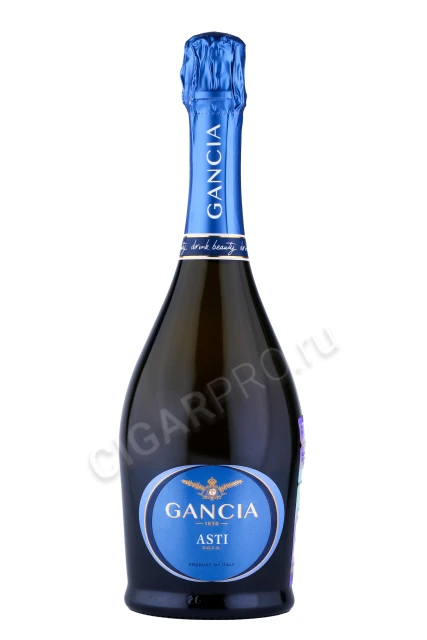 Игристое вино Ганча Асти 0.75л в подарочной упаковке