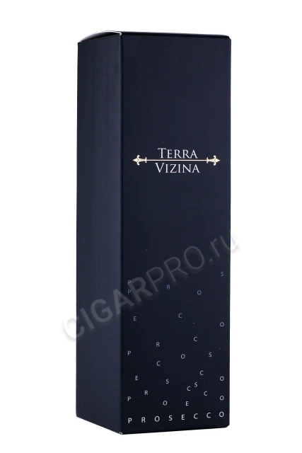Подарочная коробка Игристое вино Терра Вицина Просекко Миллезимато 0.75л