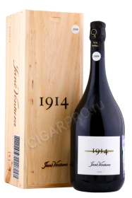Игристое вино Джейн Вентура 1914 Кава Гран Резерва Брют Натюр 1.5л в подарочной упаковке