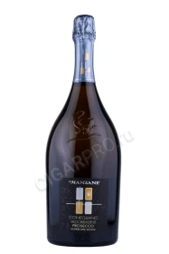 Игристое вино Просекко Ле Манзане Супериоре Конеглиано Вальдоббьядене 0.75л