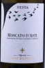 Этикетка Игристое вино Колле Бельведере Феста Москато дАсти 0.75л