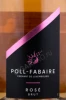Этикетка Игристое вино Полл-Фабер Креман Де Люксембург Брют Розе 0.75л
