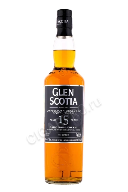 Виски Глен Скотиа 15 лет 0.7л