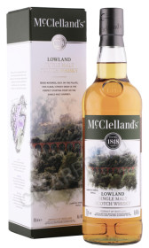 виски mcclellands lowland 0.7л в подарочной упаковке