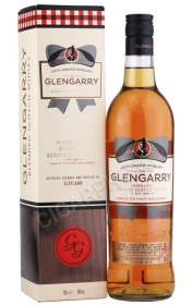 Виски Гленгэрри 0.7л в подарочной упаковке