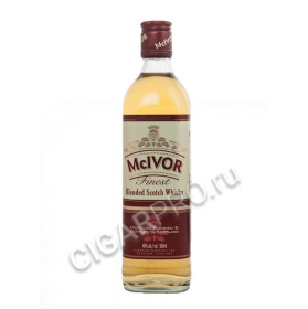 mc ivor 3 years купить шотландский виски мак айвор 3 года цена