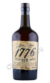 виски james e pepper 1776 straight rye 0.75л
