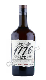 виски james e pepper 1776 rye barrel proof 0.75л