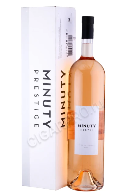 Вино Минюти Престиж Розе Кот де Прованс АОП 3л в подарочной упаковке