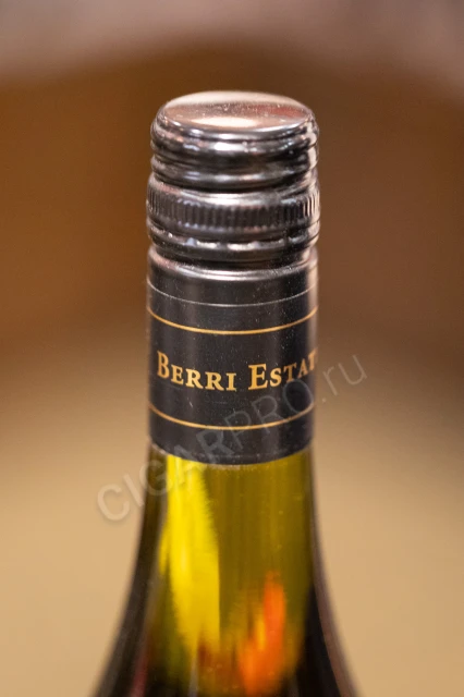 Логотип на колпачке вина Бэрри Эстейтс Шардоне 0.75л