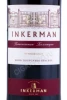 Этикетка Inkerman Вино Инкерман красное полусухое 0.75л