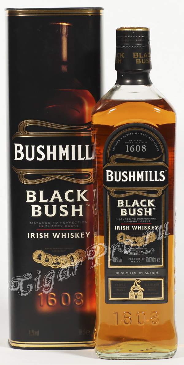 Ирландский виски Bushmills Black Bush Old виски Бушмиллс Блэк Буш Олд ...