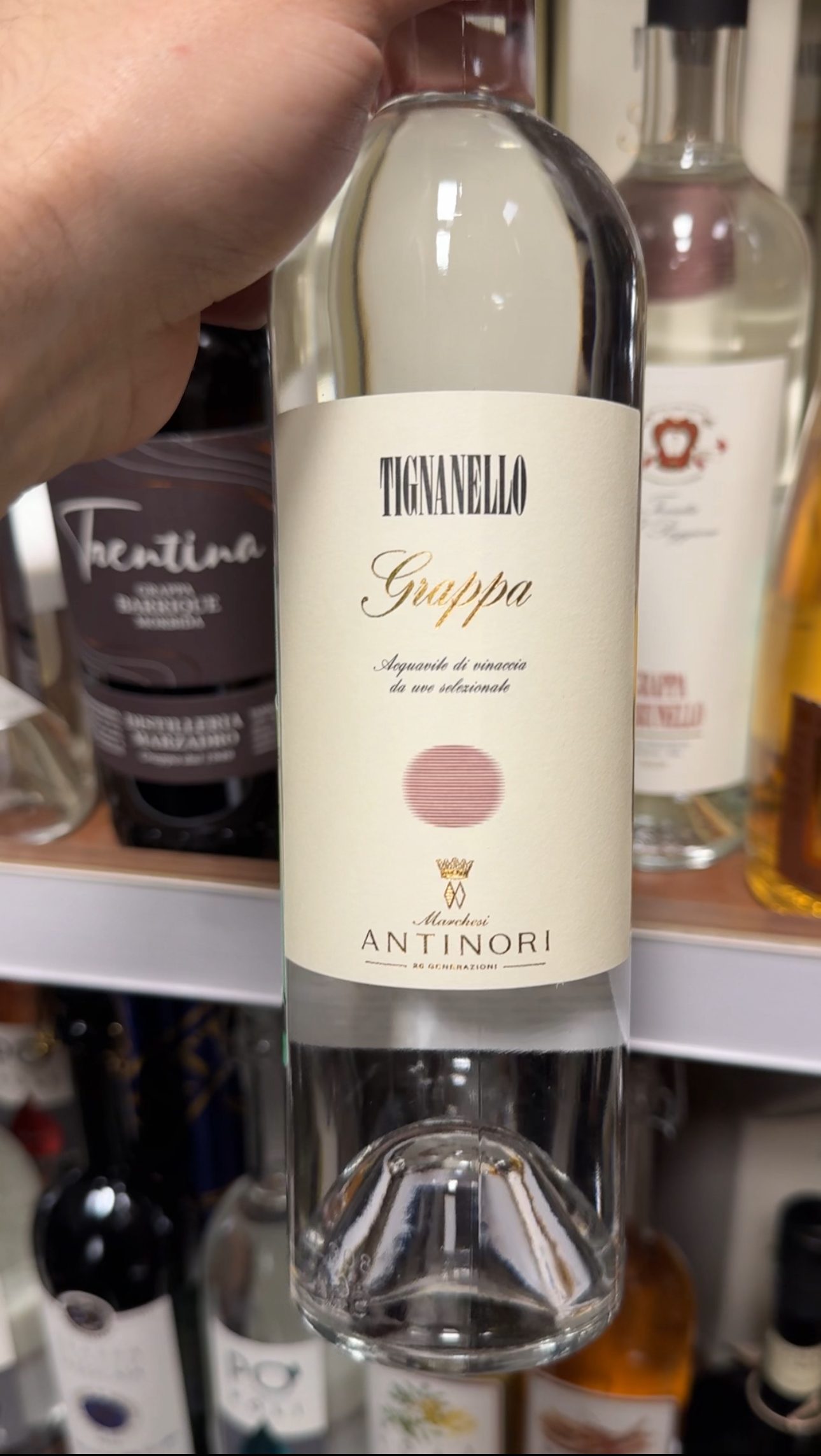 Grappa Tignanello Граппа Тиньянелло Антинори 0.5л в подарочной упаковке