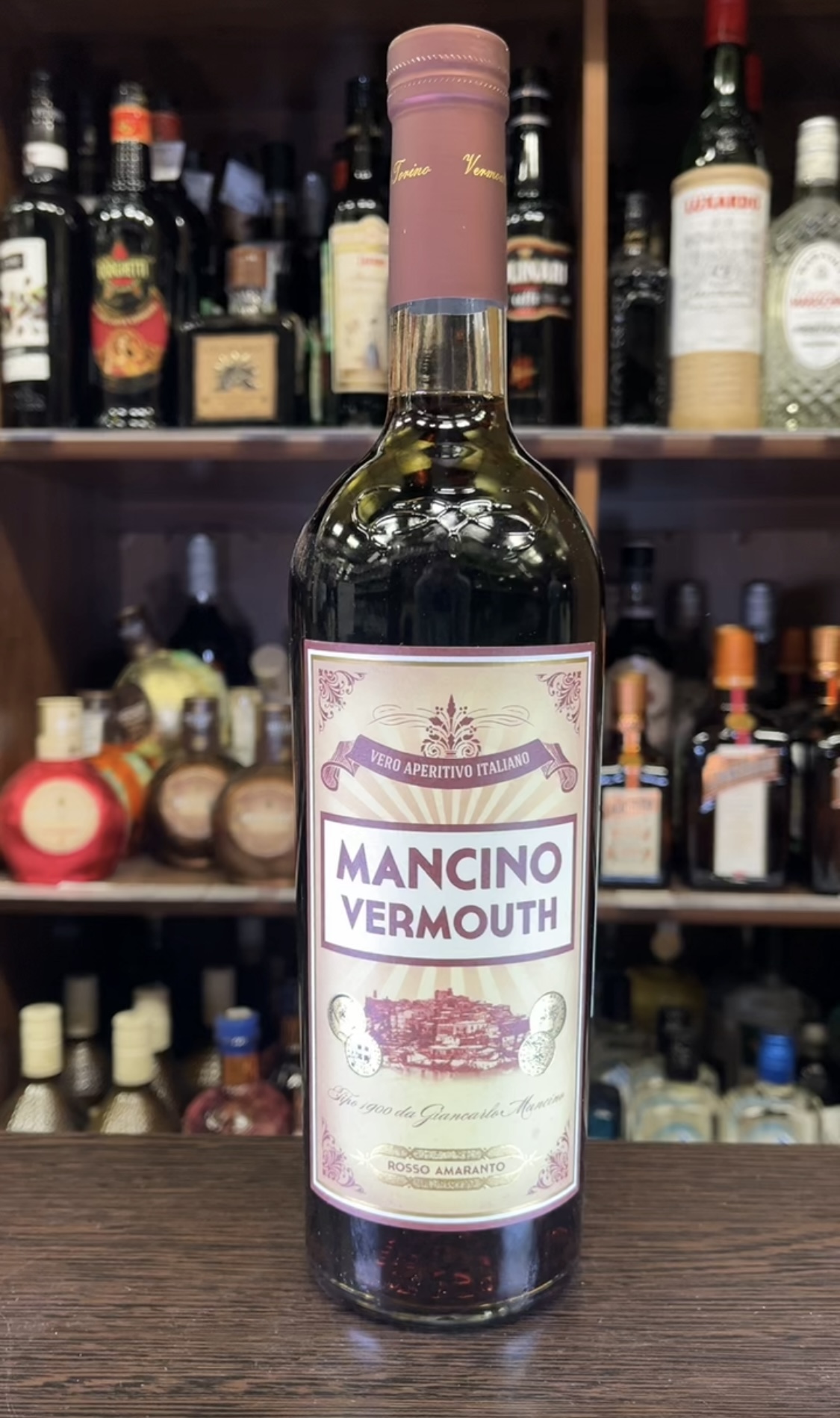 Vermouth Mancino Rosso Amaranto Вермут Манчино Россо Амаранто 0.75л