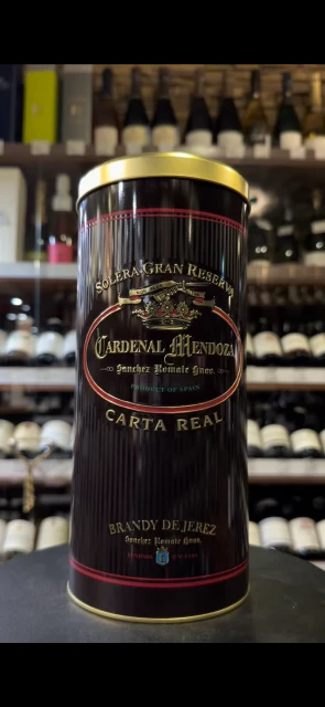 Видео Cardenal Mendoza Solera Gran Reserva Carta Real Бренди де Херес Кардинал Мендоза Солера Гран Резерва Карта Реал 0.7л в подарочной тубе