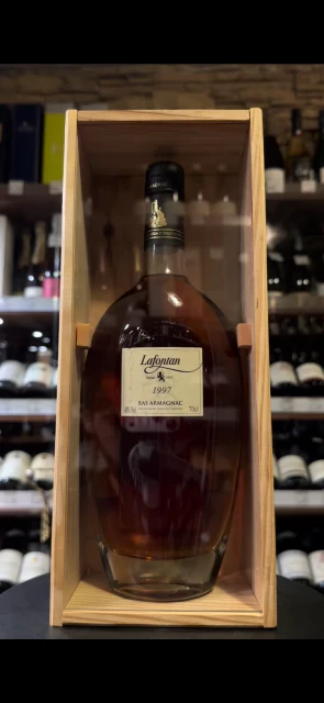 Видео Lafontan Millesime 1997 years Арманьяк Лафонтан Миллезим 1997 года 0.7л в деревянной коробке
