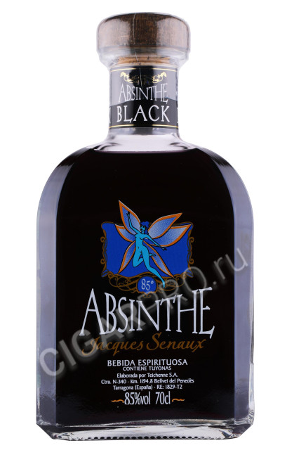 абсент jacques senaux black 0.7л