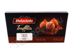 шоколадные конфеты delaviuda трюфель с какао 100г