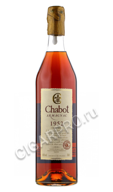 armagnac chabot 1952 year