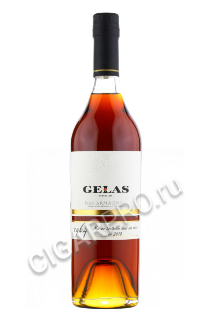 armagnac maison gelas 1964 years 0.7 l