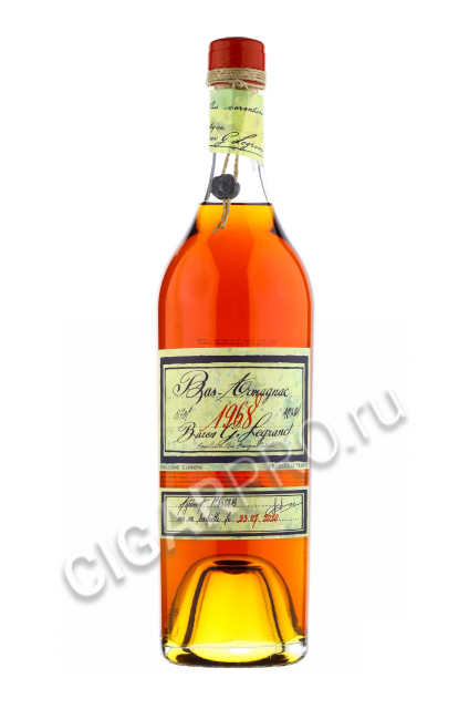 armagnac baron g. legrand 1968 years 0.7 l