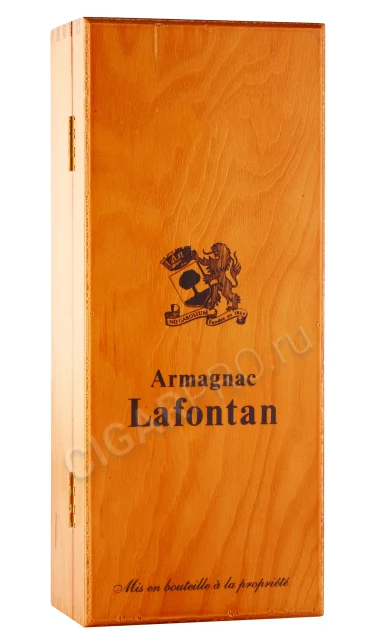 Подарочная коробка Арманьяк Лафонтан 1978 года 0.7л