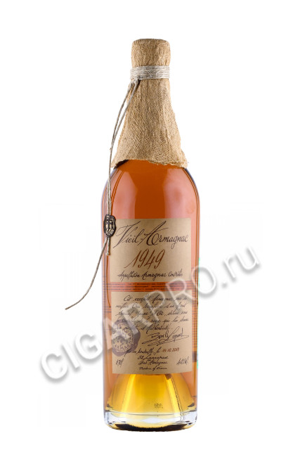 арманьяк  baron g legrand bas armagnac 1949 0.7л