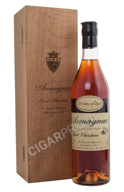 armagnac saint christeau 50 years купить арманьяк сент кристо 50 лет цена