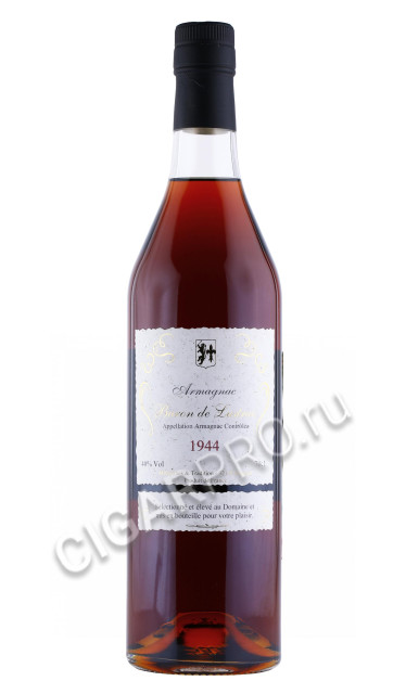 арманьяк baron de lustrac 1944 years 0.7л