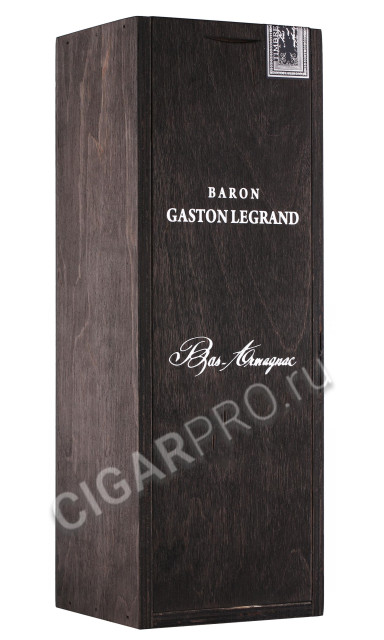 деревянная упаковка арманьяк baron g legrand 1973 years 0.7л