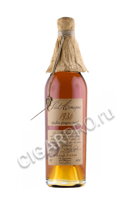 арманьяк baron g legrand bas armagnac 1934 years 0.7л