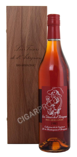 armagnac chateau de esperance 1981 years купить арманьяк домен д`эсперанс сокровище д`артаньяна 1981 года цена