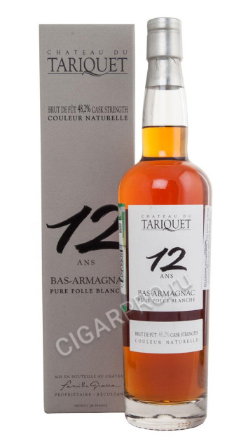 armagnac chateau du tariquet folle blanche 12 years купить арманьяк шато дю тарике фоль бланш 12 лет цена