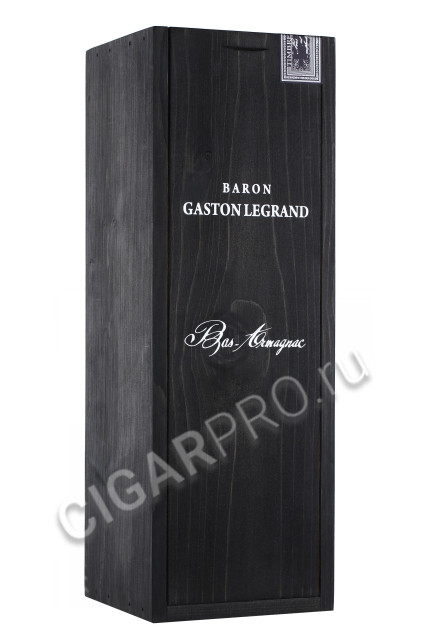 деревянная упаковка armagnac baron g legrand 1997 years 0.7л