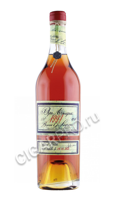 armagnac baron g legrand 1997 years 0.7л