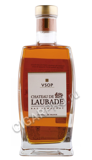 арманьяк chateau de laubade vsop carafe esprit 0.5л