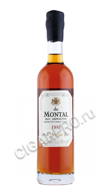 арманьяк bas armagnac de montal 1975 years 0.2л