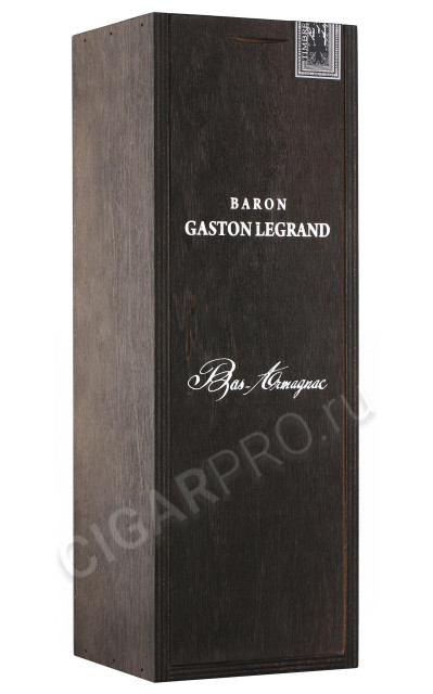 деревянная упаковка арманьяк baron g legrand 1960 years 0.7л