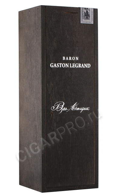 деревянная упаковка арманьяк baron g legrand 1986 years 0.7л