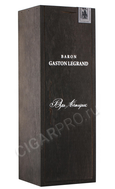 деревянная упаковка арманьяк baron g legrand 2000 years 0.7л