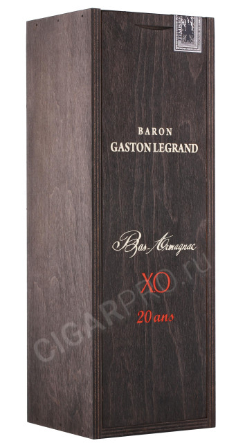 деревянная упаковка арманьяк baron g legrand xo 0.7л